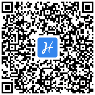 QR code to our Honeyfund honeymoon registry